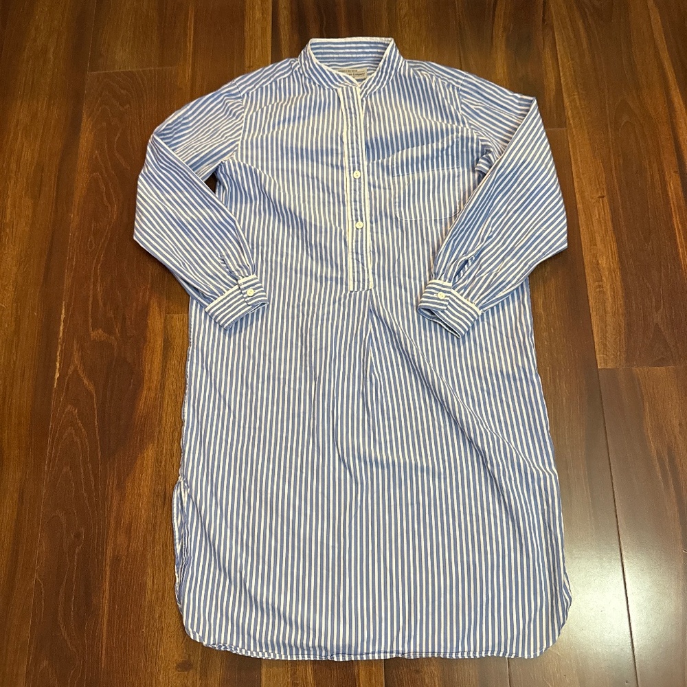The J. Peterman Company Striped Dress Size Small